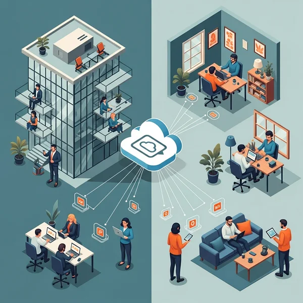 Business continuity illustration